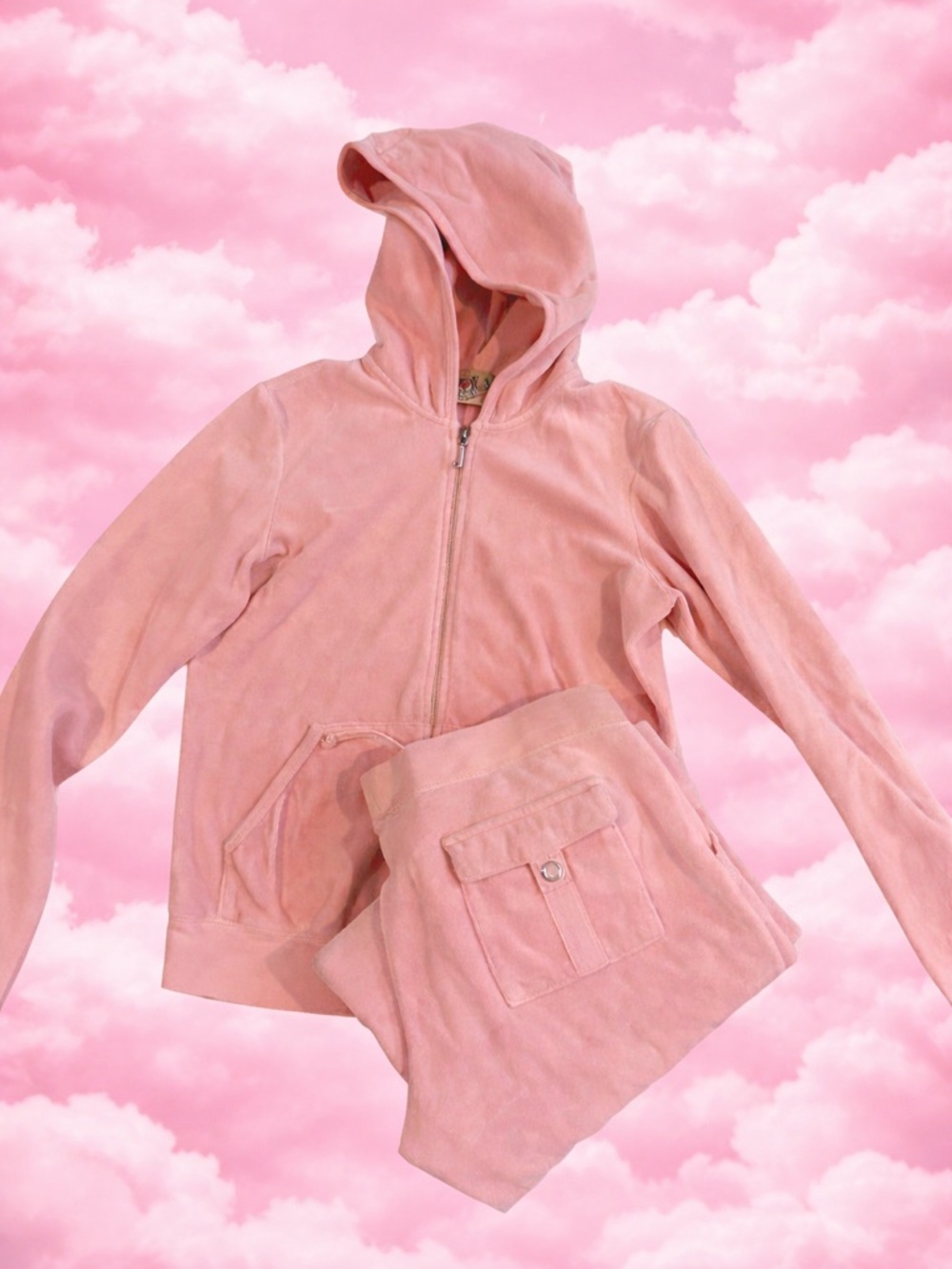 Juicy Couture Pink Tracksuit
